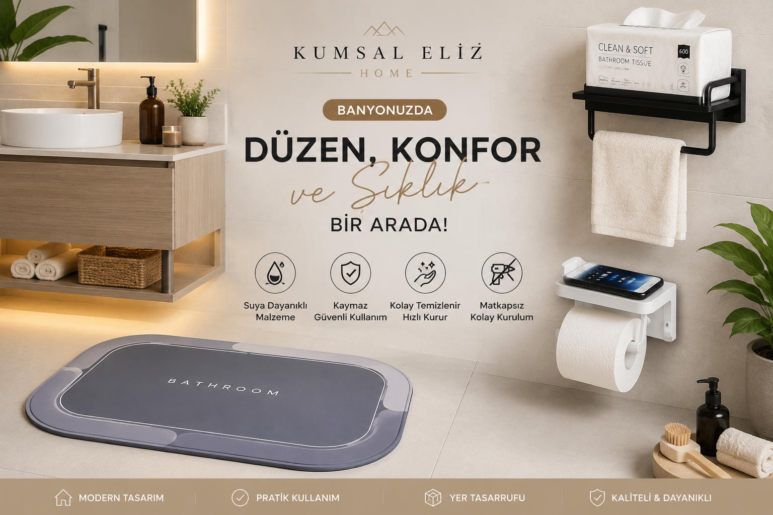 Banyo Düzenleyicileri & Aksesuarları
