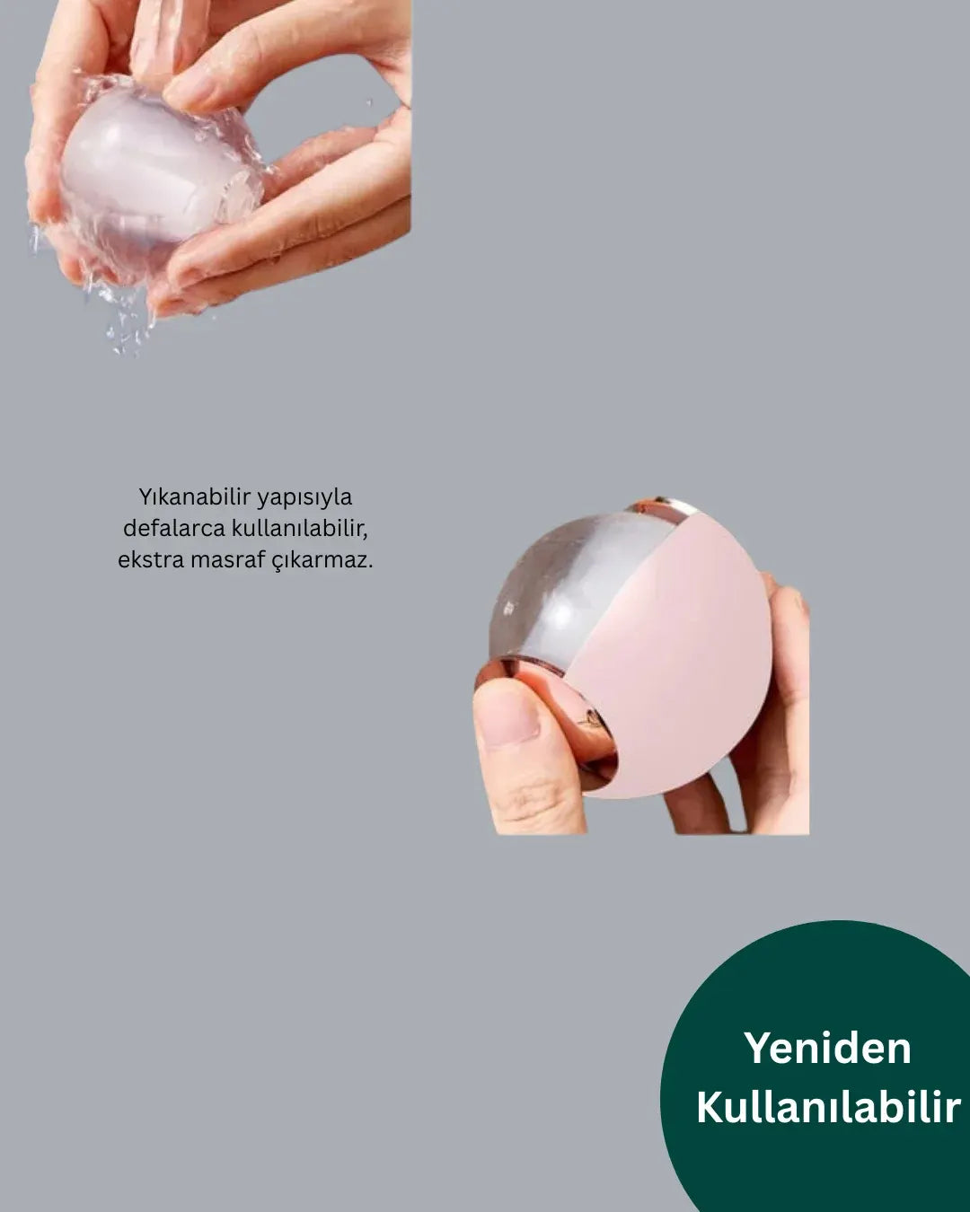 Elbise Tiftik Çıkarıcı Top – Yeniden Kullanılabilir ve Yıkanabilir ürün görseli