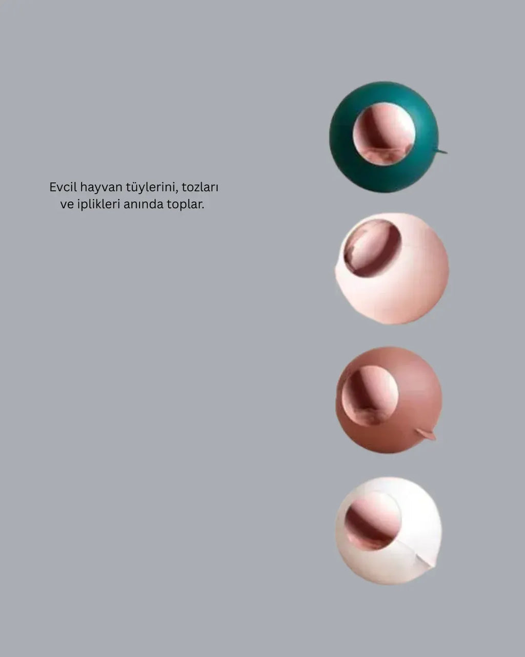 Elbise Tiftik Çıkarıcı Top – Yeniden Kullanılabilir ve Yıkanabilir ürün görseli