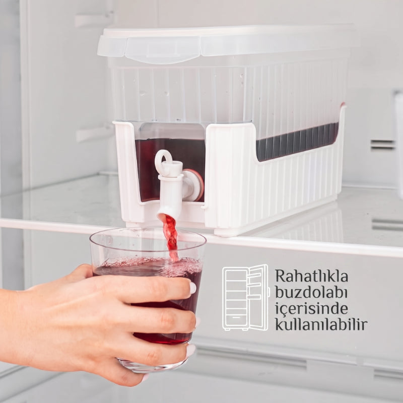 Su ve Meşrubat Sebili - Buzdolabı Uyumlu - Musluklu - Kapaklı ürün görseli